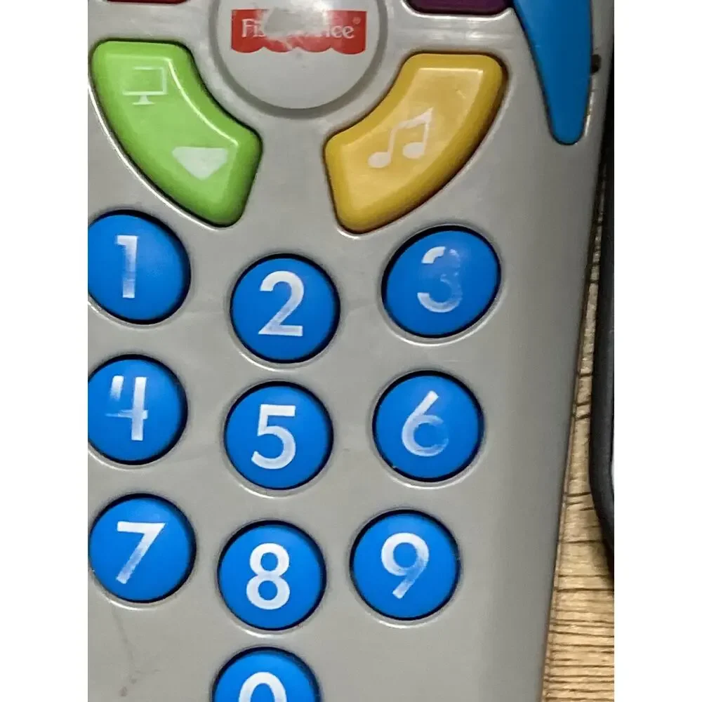 2014 Fisher-Price Mattel LAUGH & LEARN Smart‎ Cell Phone & Remote Control WORKS